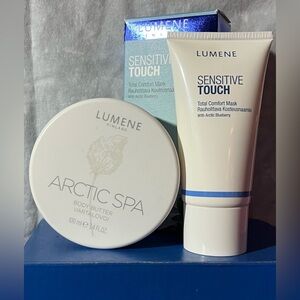 Lumene Arctic Spa Body Butter and Sensitive Touch Mask Set